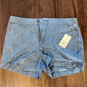 A New Day - NWT size 10 Linen Chambray shorts